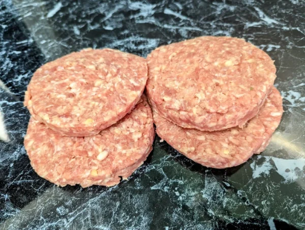 Pork and Apple Burger (140g - 160g)